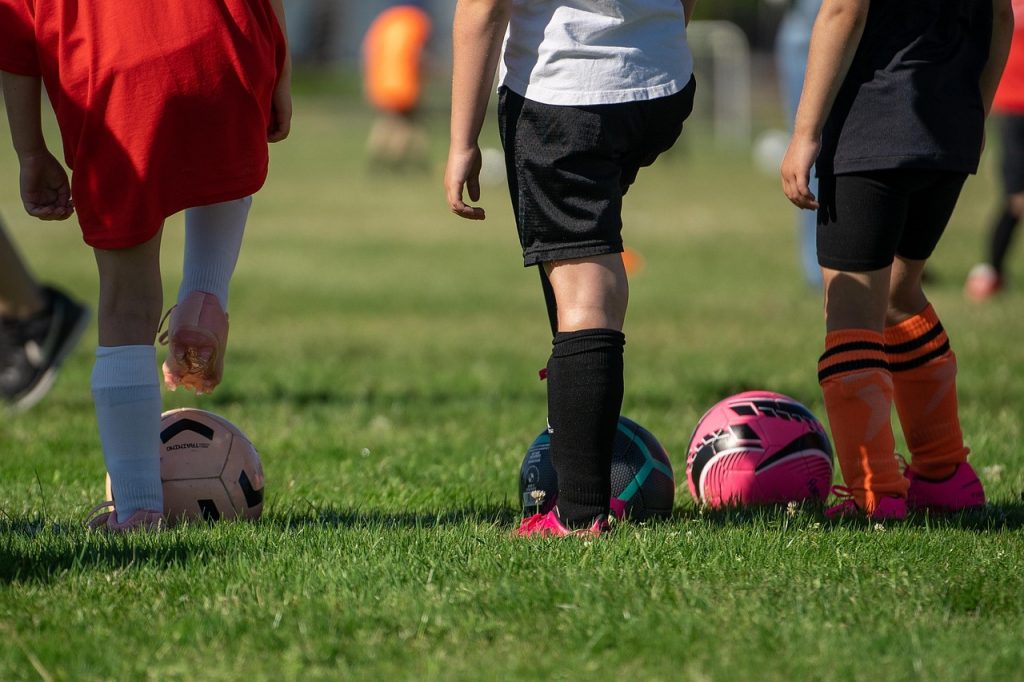 soccer, soccer ball, control, dribble, football, footy, youth, child, girls, kids